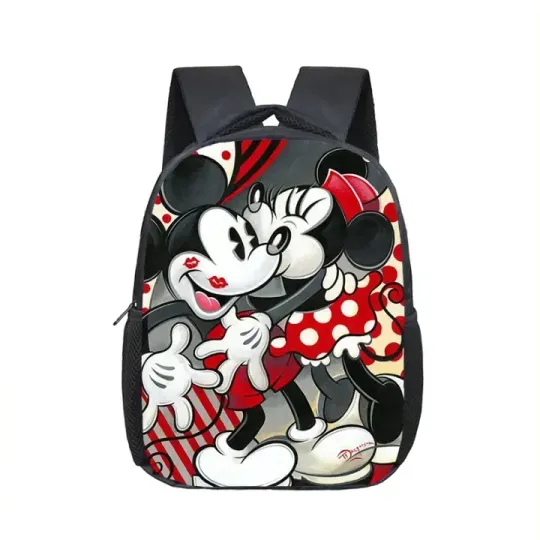 Mickey Minnie Mouse School Bags, Backpack for Girls Boys