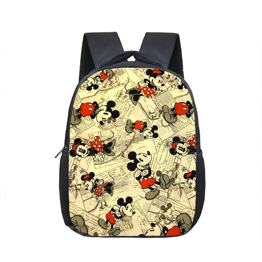 Mickey Minnie Mouse School Bags, Backpack for Girls Boys