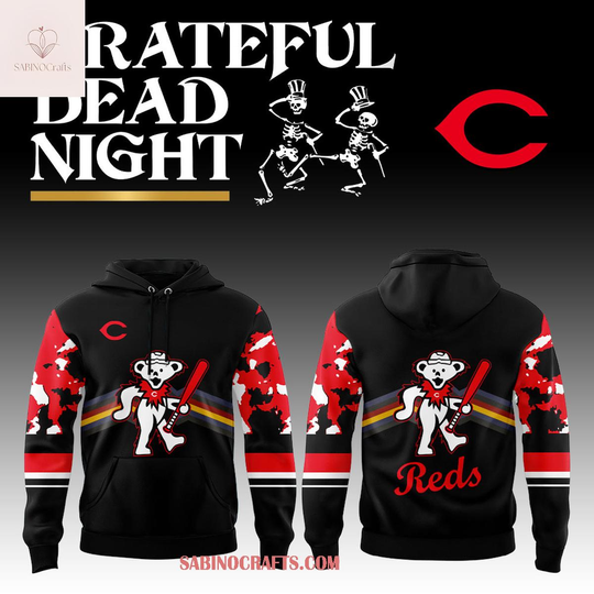 Cincinnati Reds Grateful Dead Night Game 2026 Hoodie