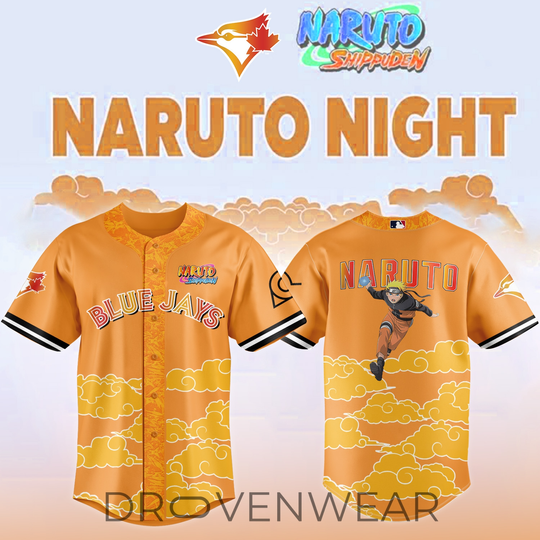 Discover Toronto Blue Jays x Narutoo Night 2026 Jersey