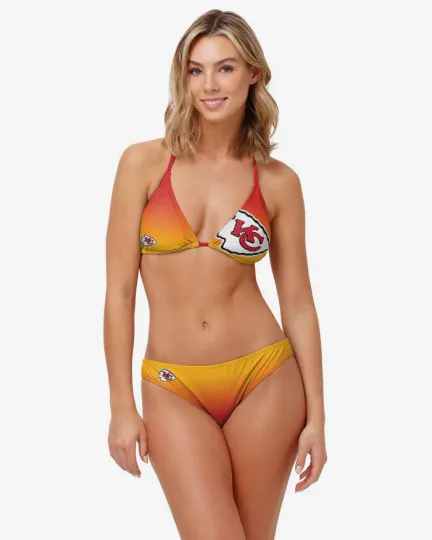 Kansas City Chiefs Bikini Swimsuit, Perfect for Beach Days, Pool Parties, Summer Vacations, Travel Essentials
