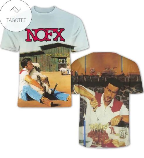 Discover Nofx Heavy Petting Zoo Album Cover 3D Shirt