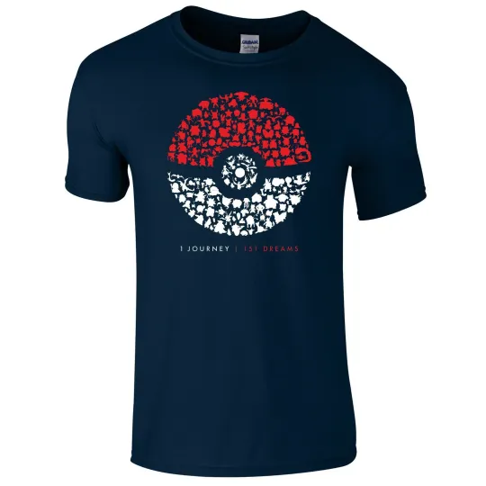 Discover Death Star Pokeball T-Shirt - Star Wars Inspired Funny Men's Top for Father’s Day