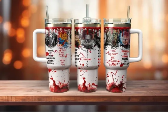 Discover Horror Movies Stanley Dupe 40 oz. Tumbler