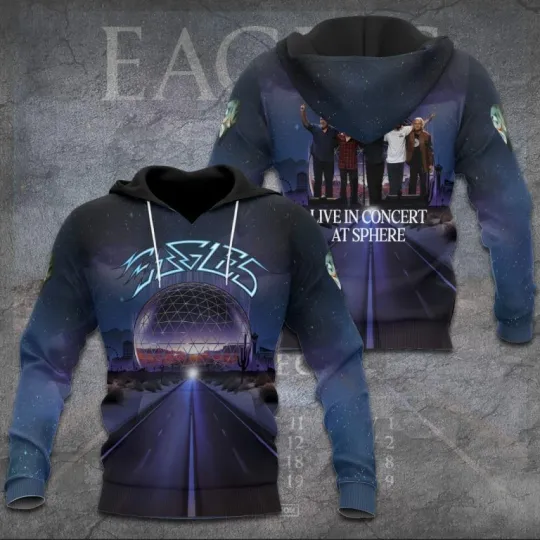 Discover The Eagle Band Live In Concert Limited Edition Hoodie
