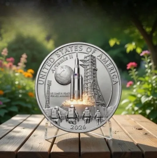 Discover Artemis II Apollo 11 Coin