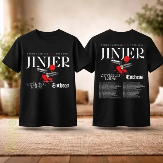 JINJER North American Duél Tour 2026 T-shirt