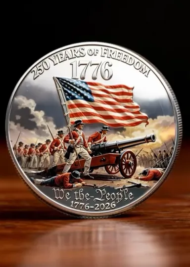 Discover 250 Years of Freedom USA  Coin Gift