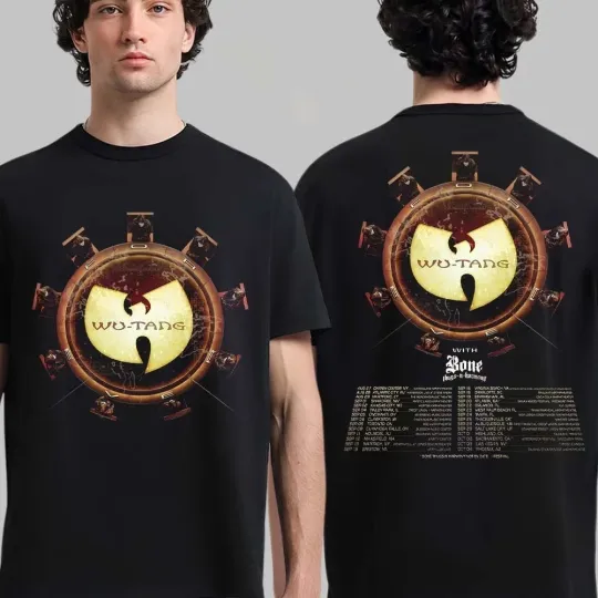 Discover Wu-Tang Clan Final Chamber Tour 2026 North America Dates T-Shirt