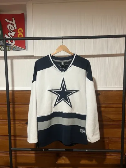Dallas Cowboys Hockey Style Men's Jersey
