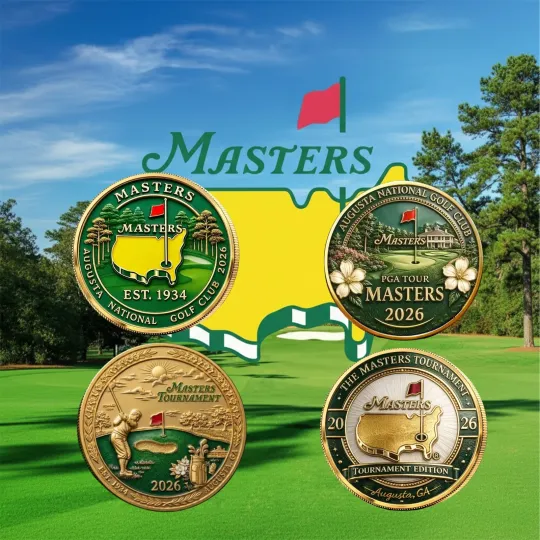 Discover Masters Tournament Commemorative Coin