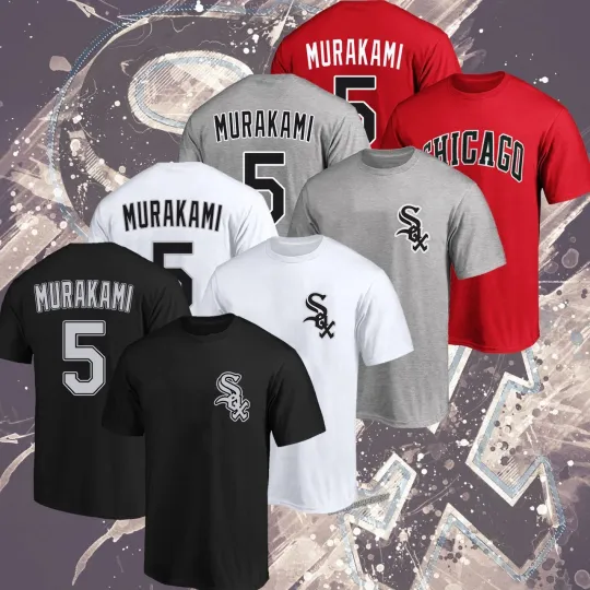 Welcome Munetaka #5 Murakami to Chicago Name & Number Players Gift Fan