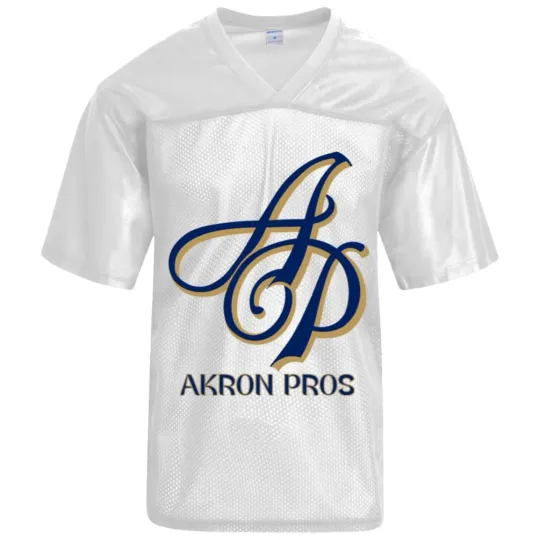 Discover Akron Pros Replica Mesh Football Jersey