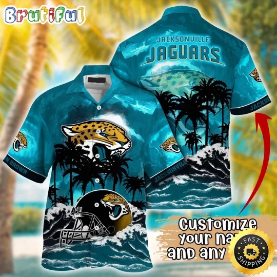 Discover Personalized Jacksonville Jaguars Ever Aloha Hawaiian Shirt