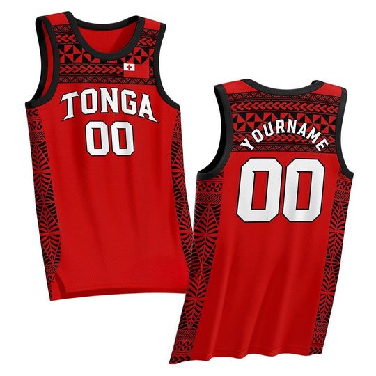 Discover Custom Tonga Custom Basketball Jersey