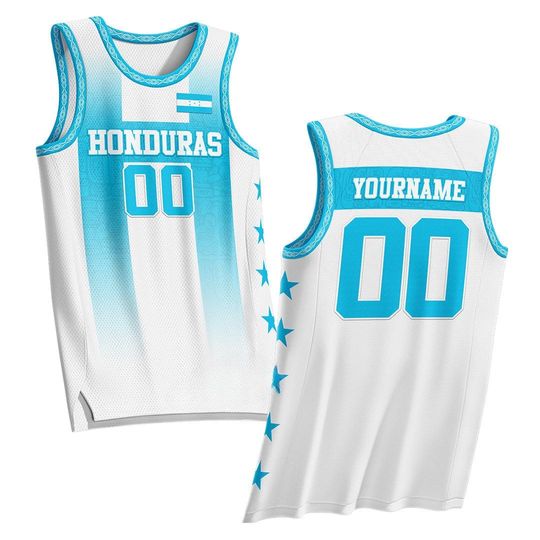 Discover Custom Custom Honduras Heritage Custom Basketball Jersey