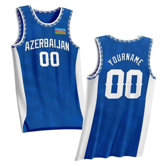 Discover Custom Custom Azerbaijan Custom Basketball Jersey
