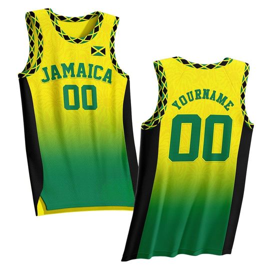 Discover Custom Jamaica Heritage Custom Basketball Jersey