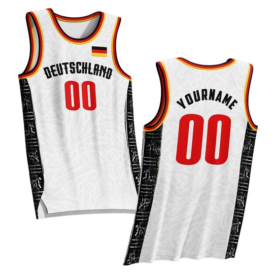 Discover Custom Germany Basketball Jersey