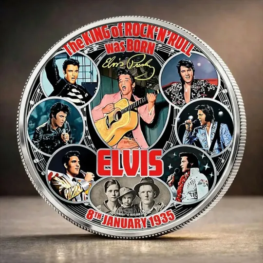 Discover Elvis Presley Commemorative Coin