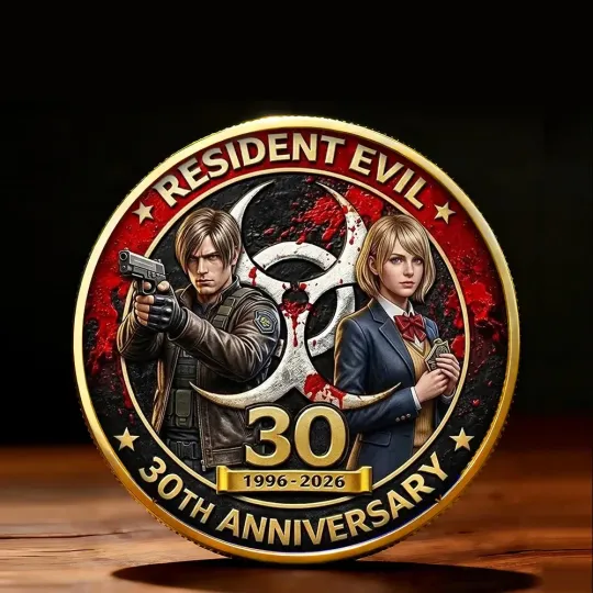 Resident Evil 30th Anniversary Commemorative Coin