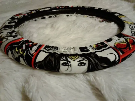 Wonder Woman Steering Wheel Cover