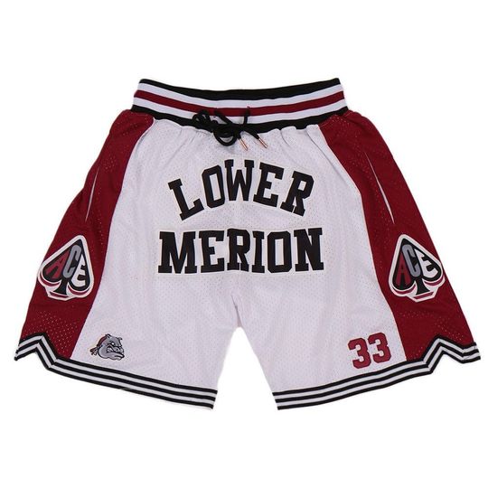 White Lower Merion Mesh Shorts