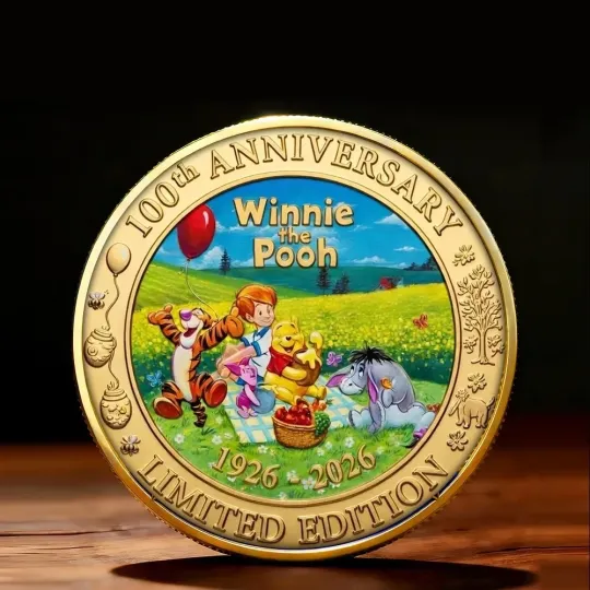 Discover Winnie-the-Pooh 100th Anniversary Commemorative Coin