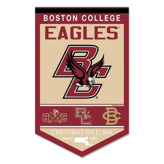Boston College Eagles Heritage Logo Pennant