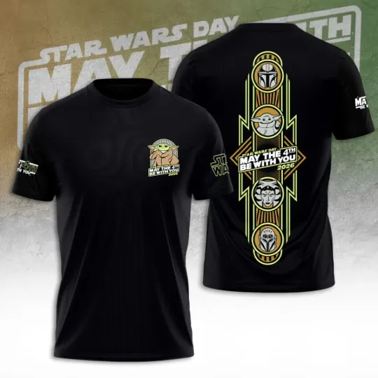 Discover Star Wars Day 2026 3D T-Shirt