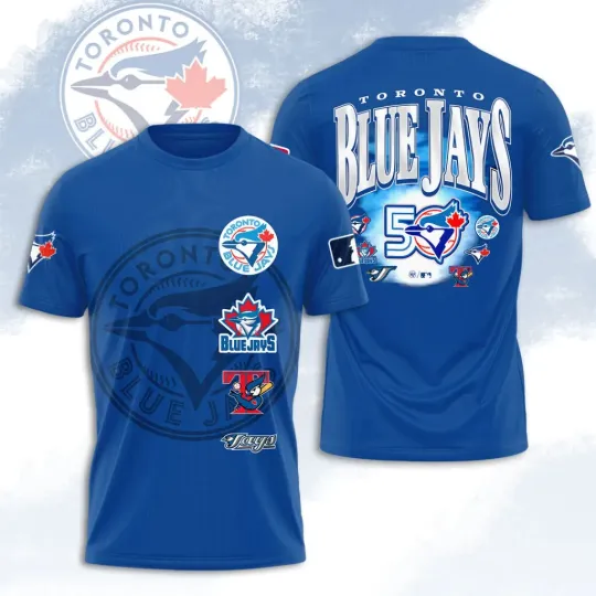 Discover Blue Jays 3D T-Shirt