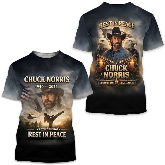 Chuck Norris 3D T-Shirt