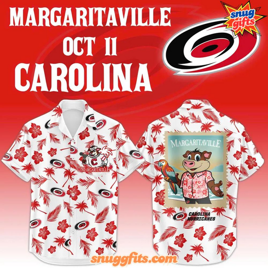 Carolina Hurricanes x Margaritaville Night Special Hawaiian Shirt