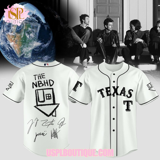 Texas Rangers x The Neighbourhood 2026 World Tour Jersey