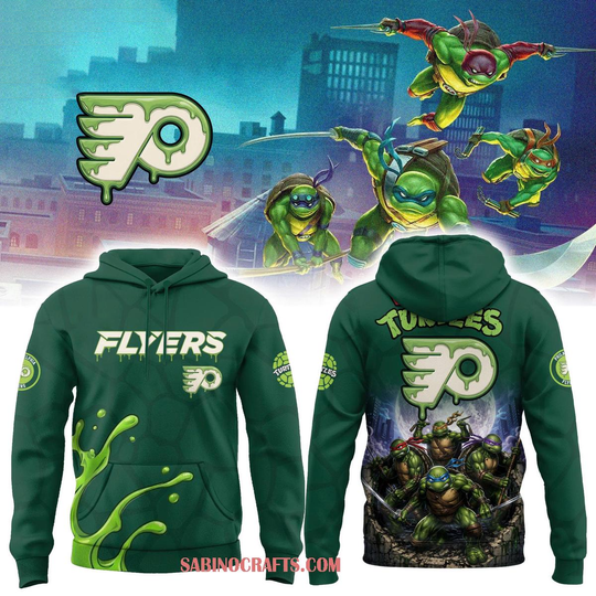 Philadelphia Flyers x Teenage Mutant Ninja Turtles 2026 Hoodie