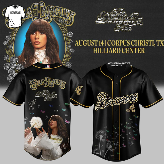 Ella Langley x Atlanta Braves Edition Baseball Jersey