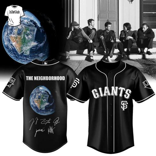 San Francisco Giants x The Neighbourhood THE WOURLD TOUR Special Edition Jersey