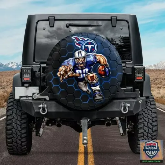 Tennessee Titans Mascot Spare Tire Cover