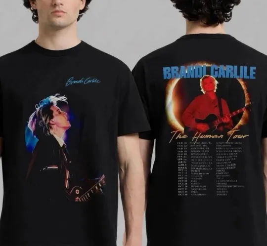 Discover Brandi Carlile The Human Tour 2026 T-shirt