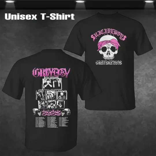 Discover Vintage Grey Day 2026 Tour Band Fan shirt, Music Tee Shirt, Vintage Graphic Tee