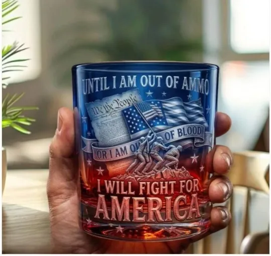 Discover [No box] America We The People Premium Whiskey Glass