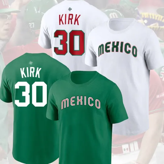 Discover Alejandro Kirk #30 Mexico Baseball Team 2026 World Baseball Classic