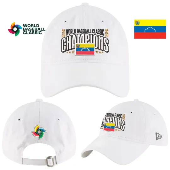 Discover Venezuela Baseball AOP World Baseball Classic Champions Locker Room Cap