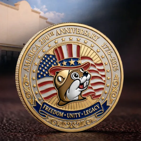 America 250th Anniversary 2026 Commemorative Coin - Bucees Limited Edition