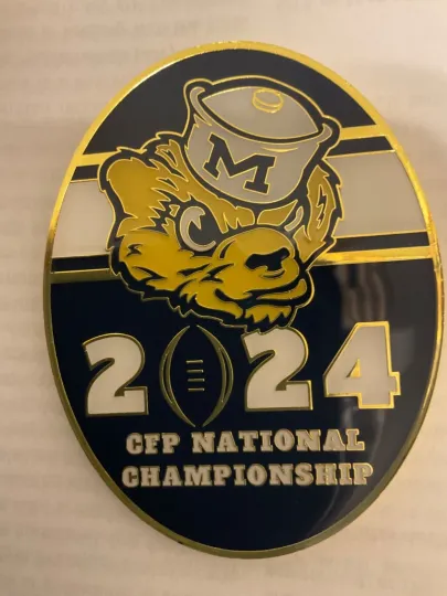 Discover University of Michigan Championship Football Coin