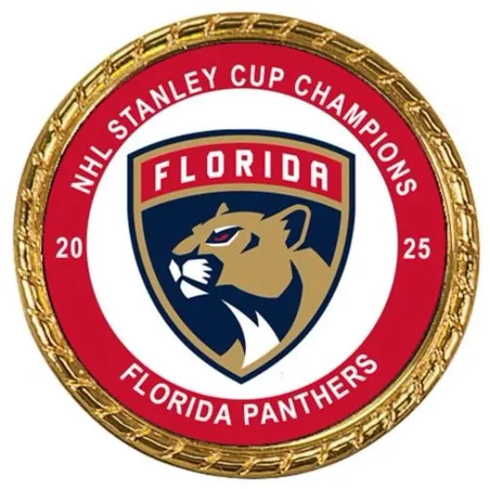 Discover Florida Panthers 2025 Stanley Cup Champions Tribute Coin