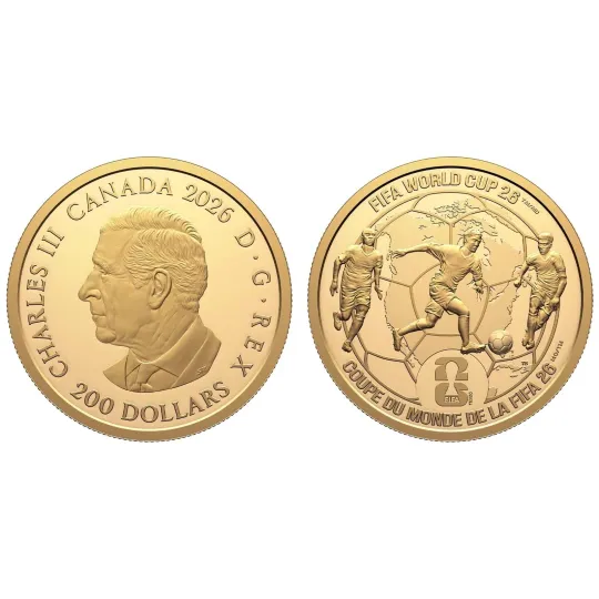 Discover 2026 FIFA World Cup 3D Commemorative Coin