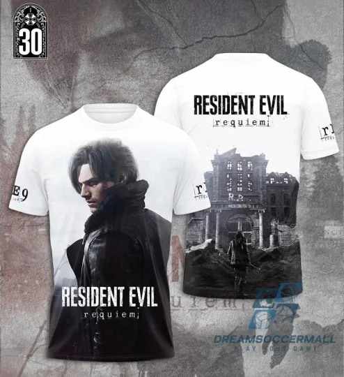 Resident Evil Requiem 30th Anniversary T-Shirt