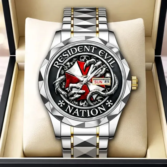 Discover Resident Evil Alloy Luxury Quartz Watch