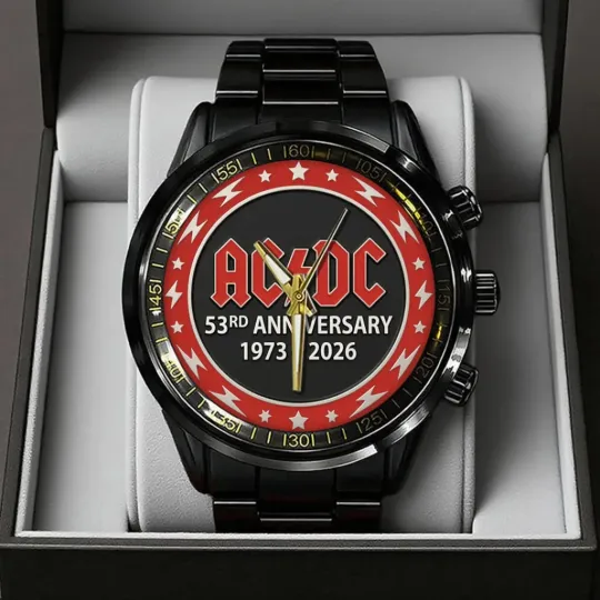 Discover DC 53rd Anniversary Black Stainless Steel Watch
